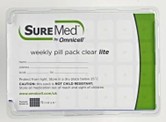 Picture of weekly clear lite tray