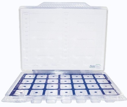 Picture of weekly clear complete tray